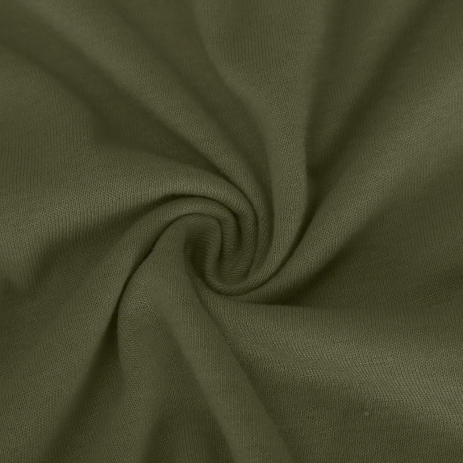 Женский топ-майка V-Neck, повседневный, для тренировок, Army Green — фото 4