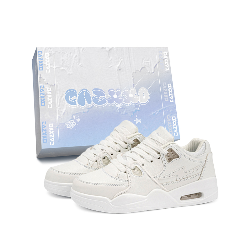 

CAZXXO Низкие повседневные кроссовки унисекс белые, цвет White