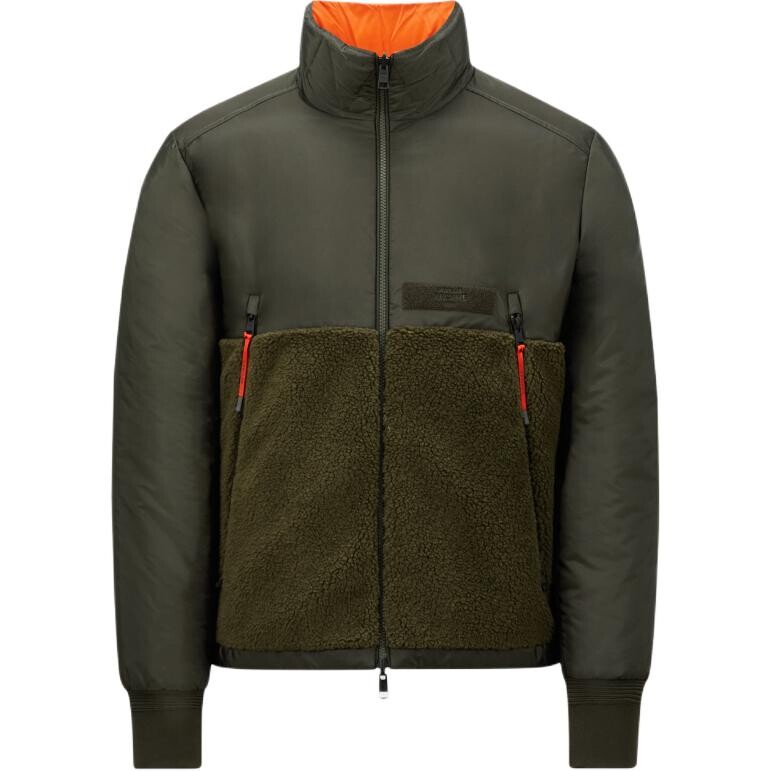 

Пуховик мужской темно-зеленый Moncler