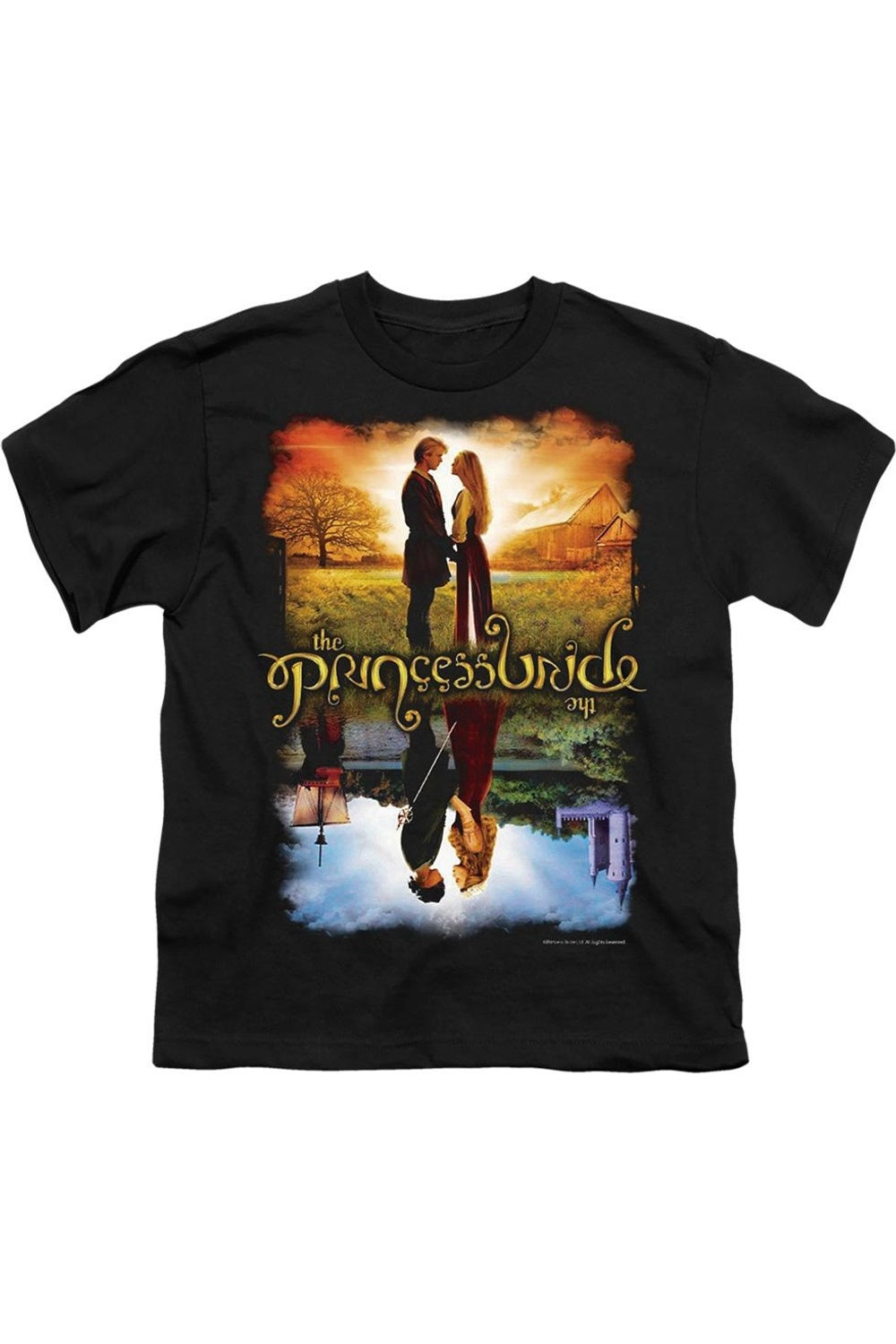 

Футболка с коротким рукавом "Принцесса-невеста" для детей Gildan, черный