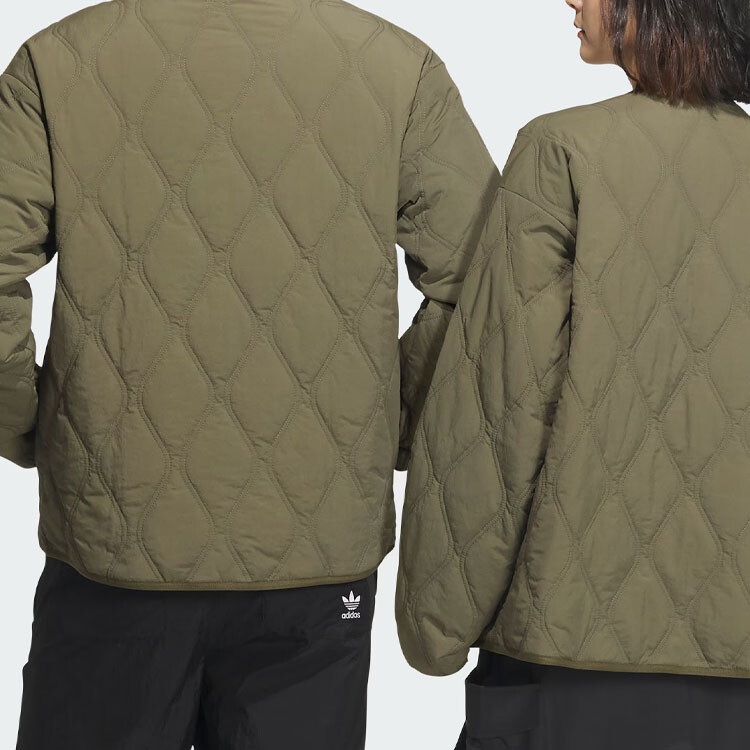 Стеганая куртка TOC Unisex Olive Strata Adidas Originals, оливковый — фото 4