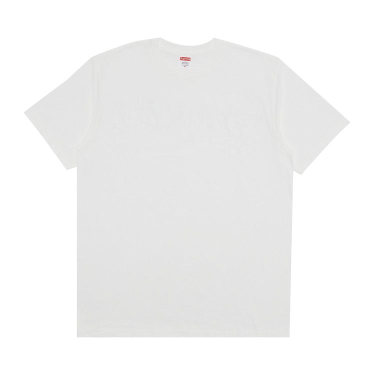 Футболка Supreme Tape Tee, White — фото 2