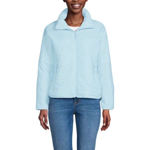 

Женская утепленная куртка Wanderfree Lands' End, цвет sunwashed blue