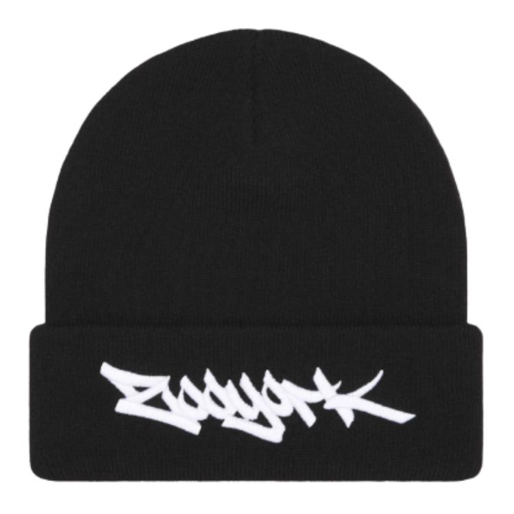 

Supreme Зимняя шапка с вышитым логотипом Zoo York, Black