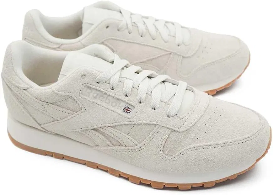 Кроссовки классические Reebok, цвет Soft Grey Chalk Gum