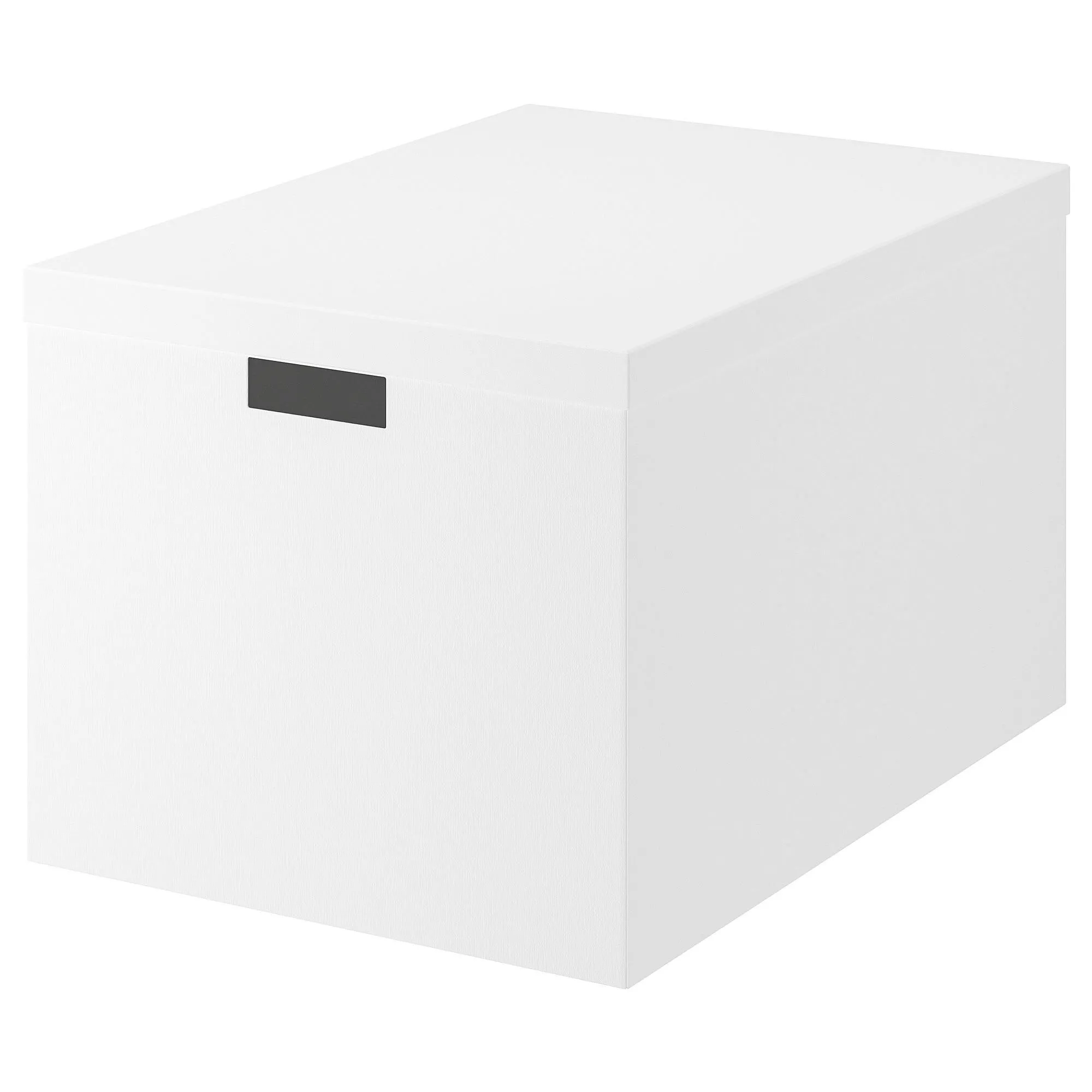 

Коробка с крышкой, белая, 50х35х30 см, TJENA IKEA