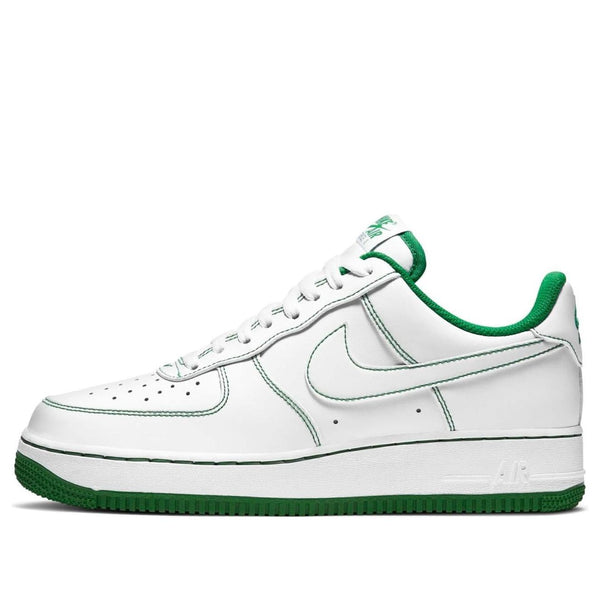 

Кроссовки air force 1 '07 'contrast stitch - white pine green' Nike, белый