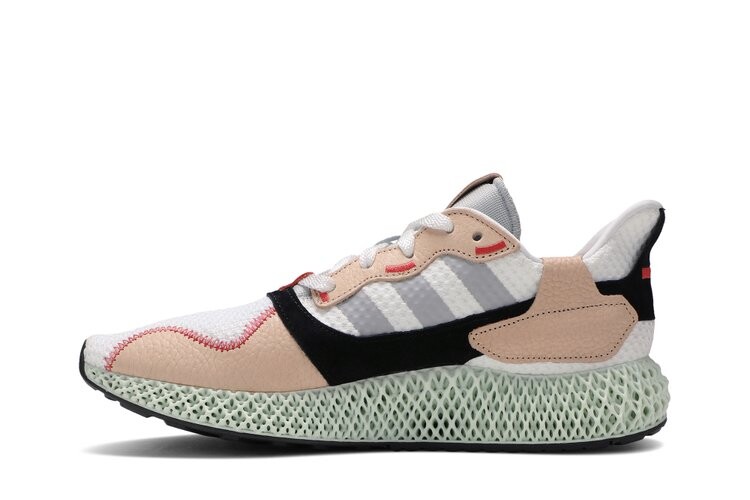 Кроссовки Adidas Hender Scheme x ZX 4000 Futurecraft 4D 'White', белый — фото 3