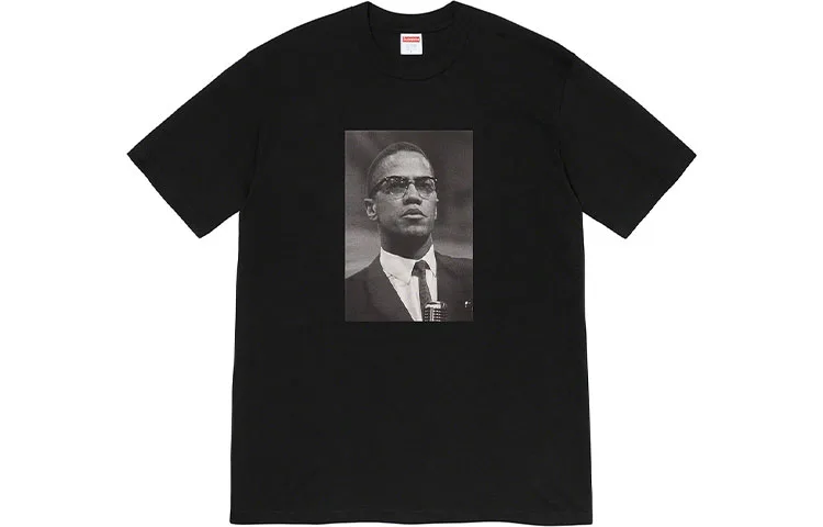 Футболка Roy DeCarava Malcolm X Supreme, Light Mint — фото 3