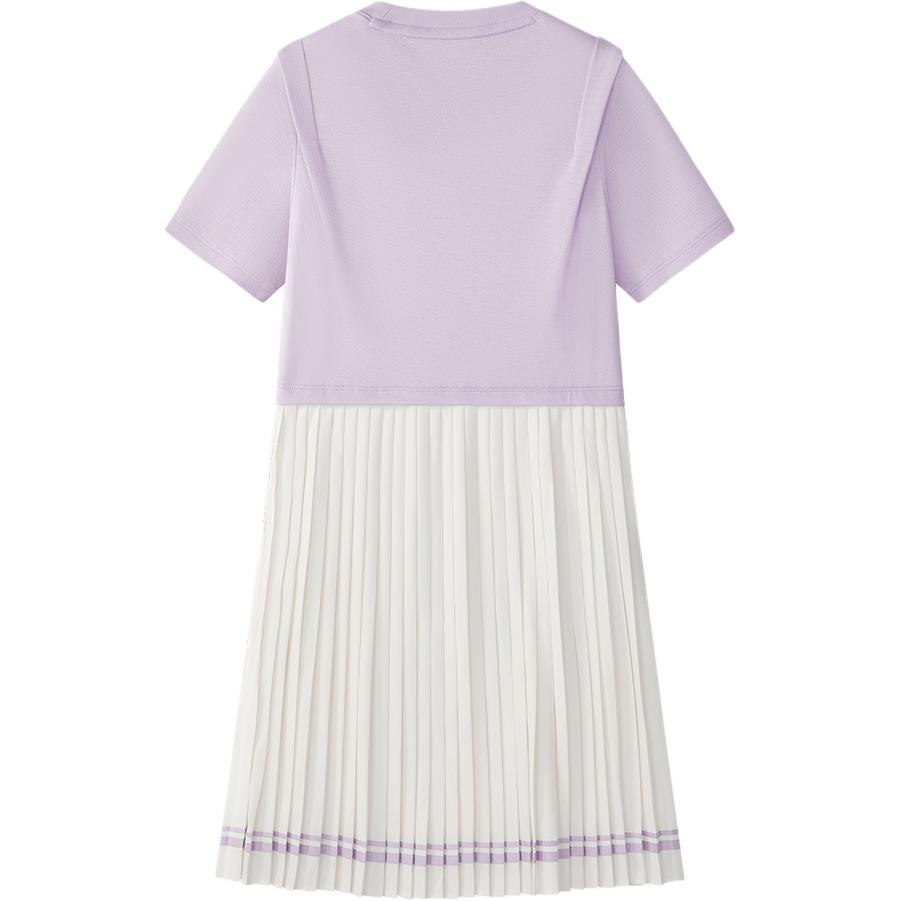FILA KIDS Классическое платье Lifestyle SS25 потрясающий фиолетовый для подростков — фото 3