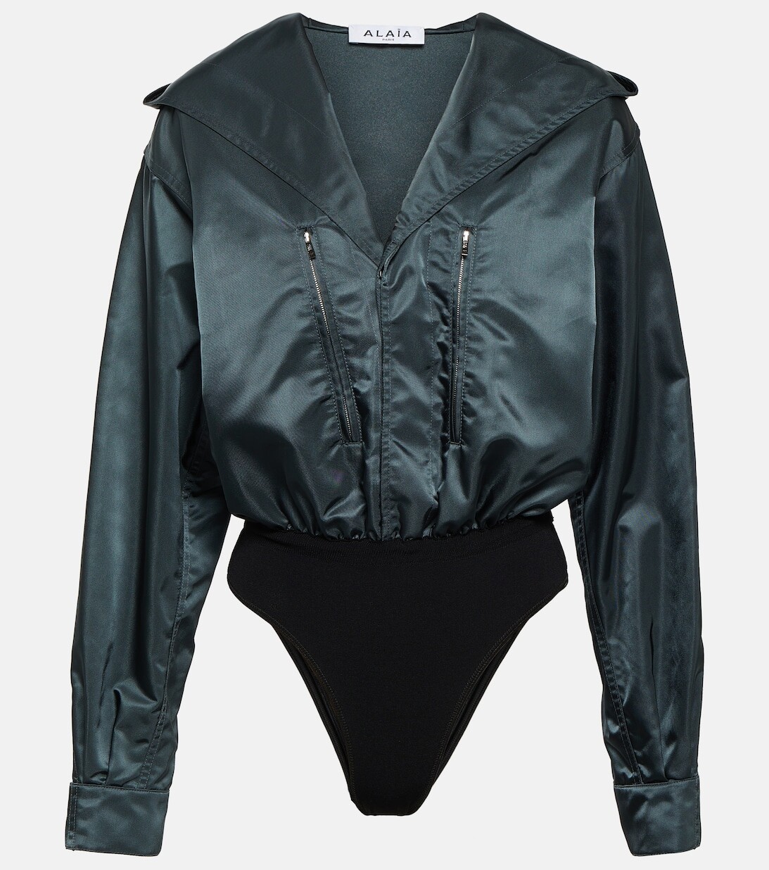 

Боди с капюшоном ALAÏA, синий