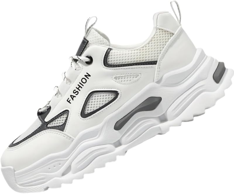 

Мужские спортивные кроссовки с амортизирующей подошвой Clolinde, белый/серый