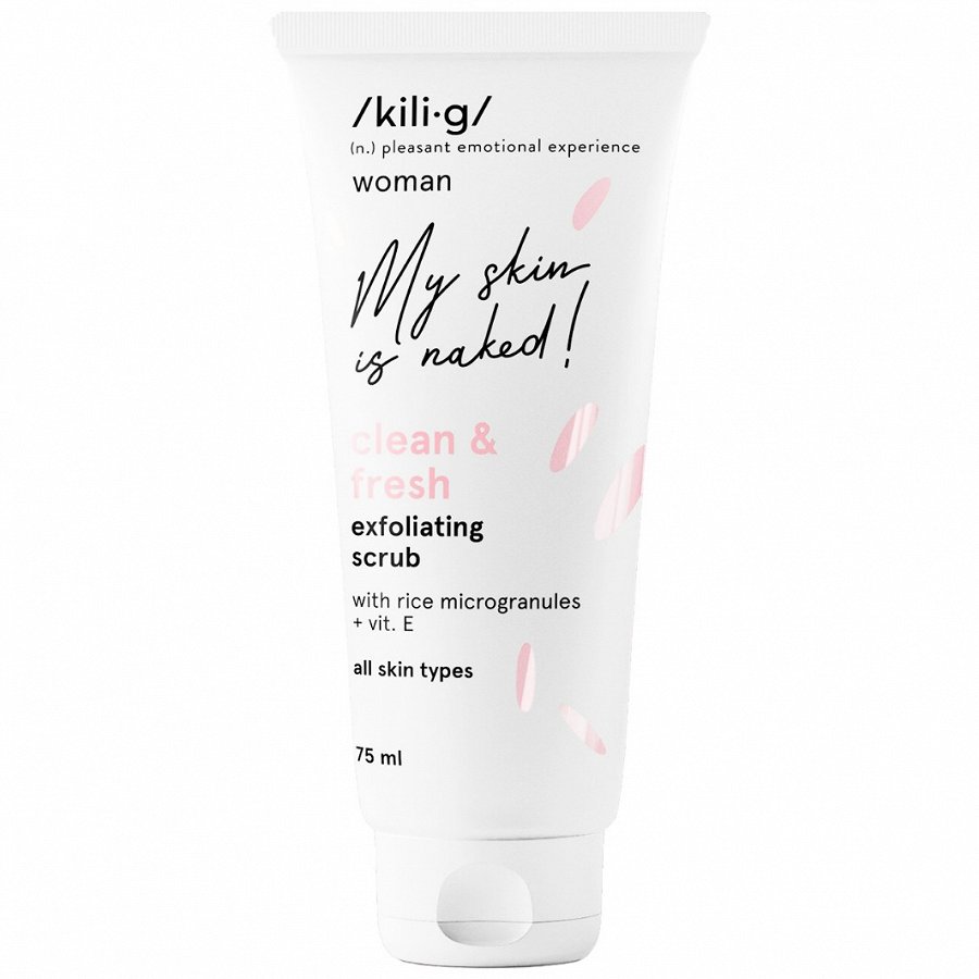 

Скраб для лица clean & fresh face scrub Kilig, 75 мл