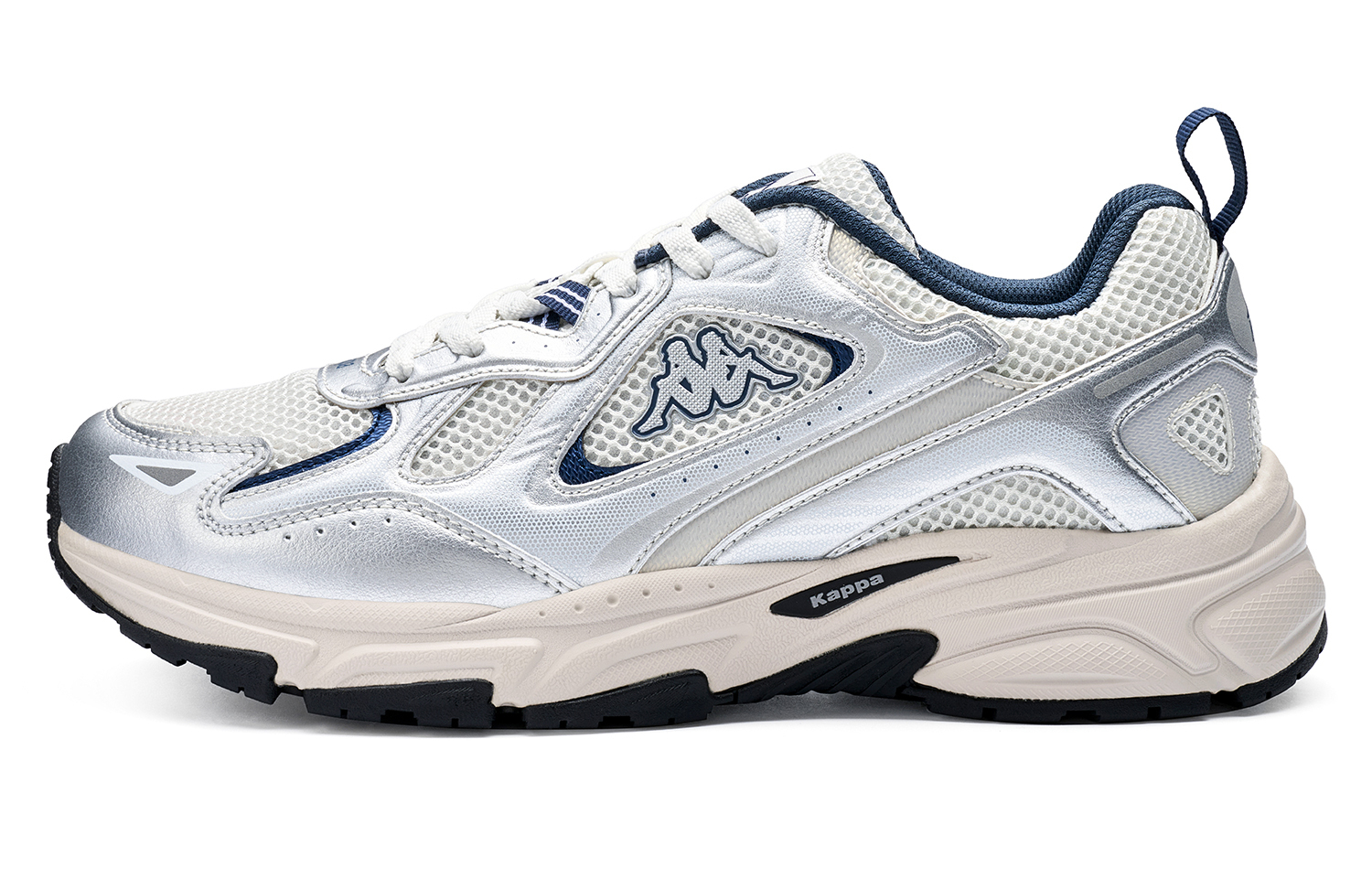 

Kappa Повседневные кроссовки Pizza 30° Wing противоскользящие износостойкие дышащие легкие низкие массивные унисекс серые серебристые - холодный серый/серебро, цвет Cool Gray/Silver