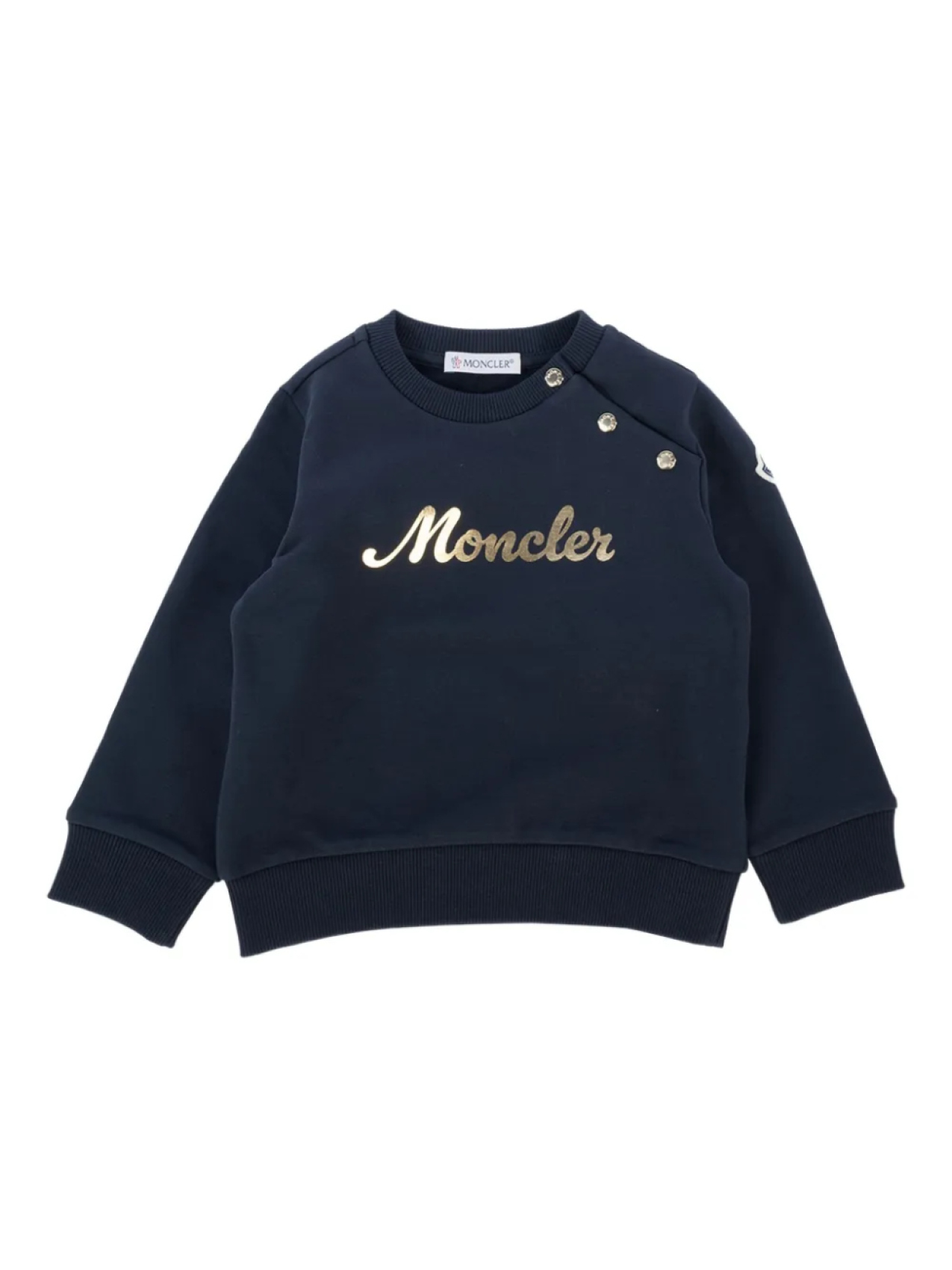 

Толстовка с логотипом Moncler Enfant, синий
