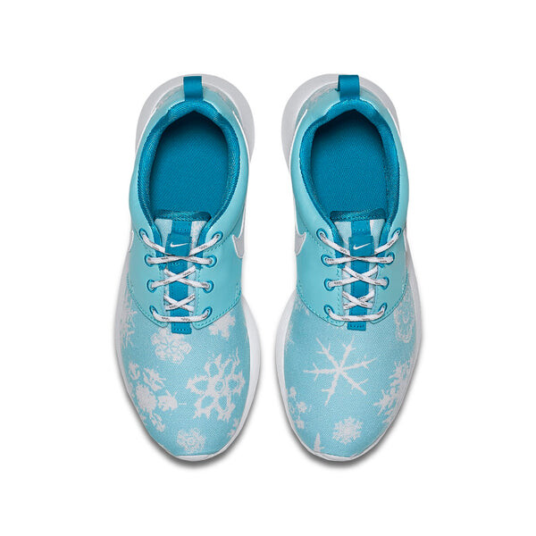 Кроссовки roshe one print Nike, синий — фото 4