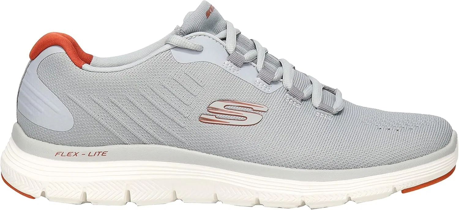 Кроссовки Skechers Flex Advantage 4.0 Overtake Trainers Grigia da Uomo 232228 Gry, Gray — фото 3