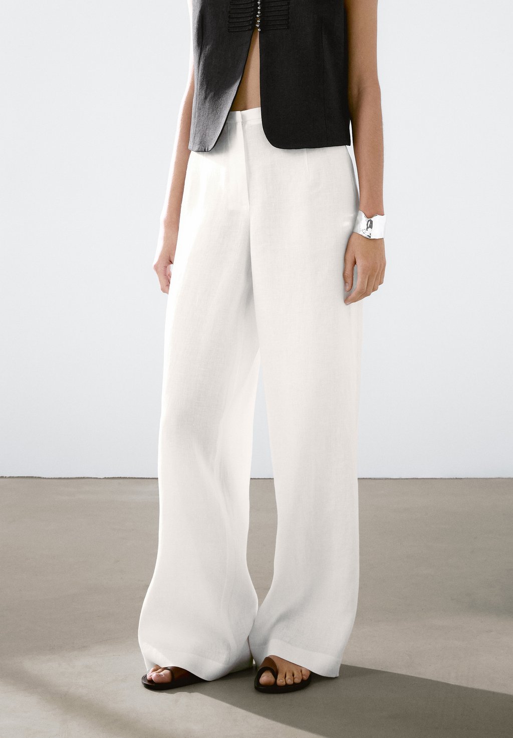 

Брюки Massimo Dutti, белый