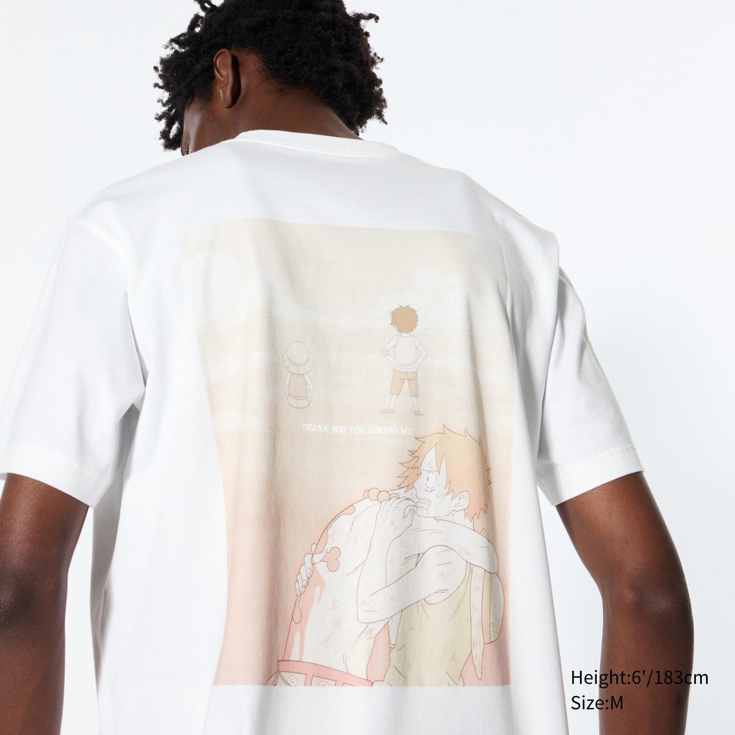 

Футболка с принтом UT ONE PIECE Anime 25th UNIQLO, белый