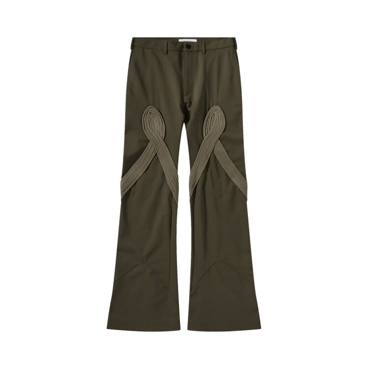 

Брюки Kiko Kostadinov Deultum Trouser, зеленый, Серый, Брюки Kiko Kostadinov Deultum Trouser, зеленый