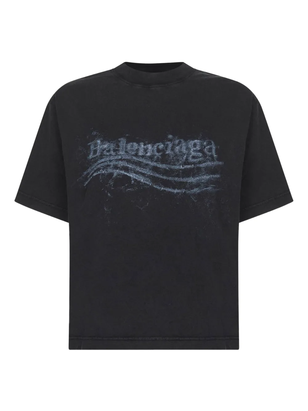 

Футболка Crayon Political BALENCIAGA, черный