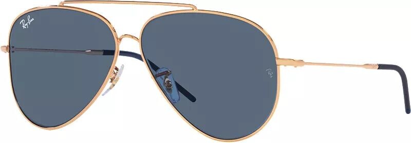 

Солнцезащитные очки Ray-Ban Aviator с обратной стороны, розовый