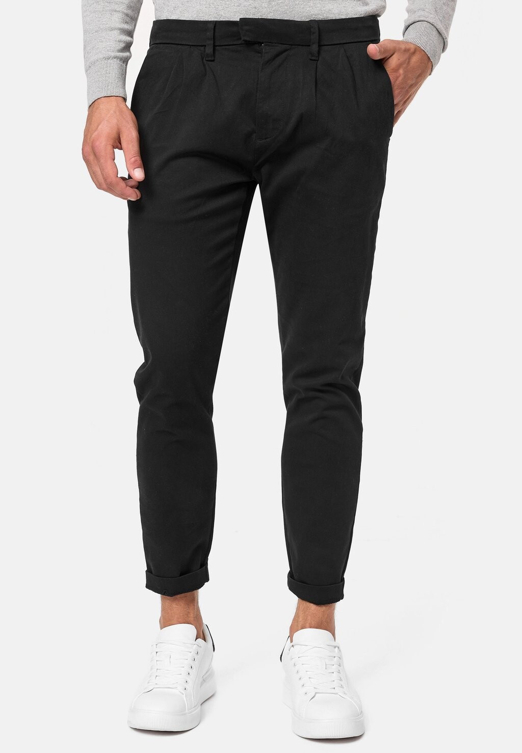 

Чиносы IGNAZO INDICODE JEANS, цвет black