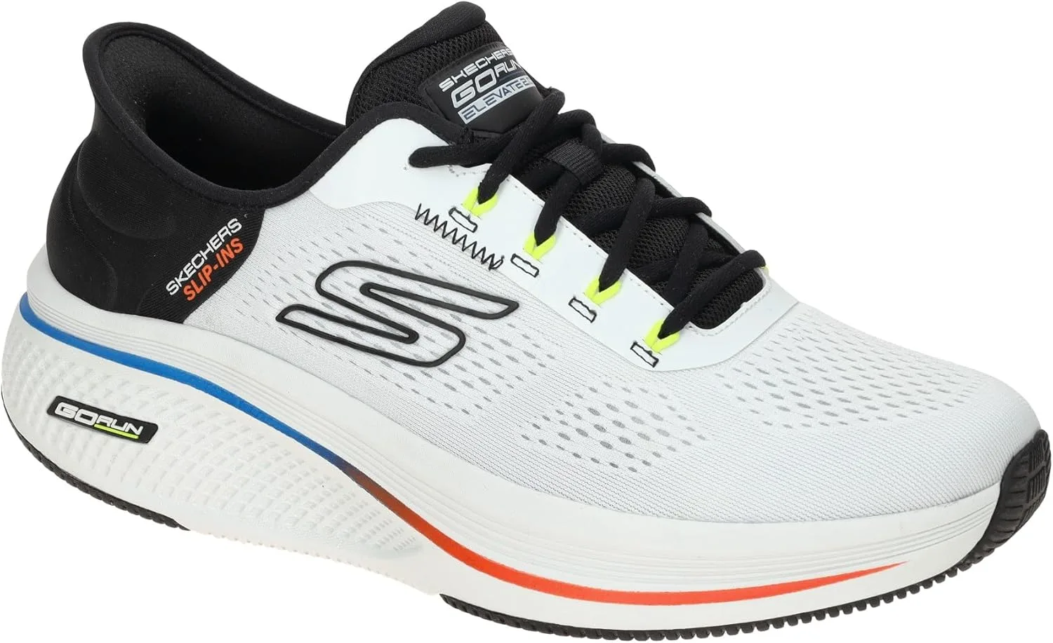Мужские слипоны Skechers Hands Free: Go Run Elevate 2.0 Banyan Trainers, белый