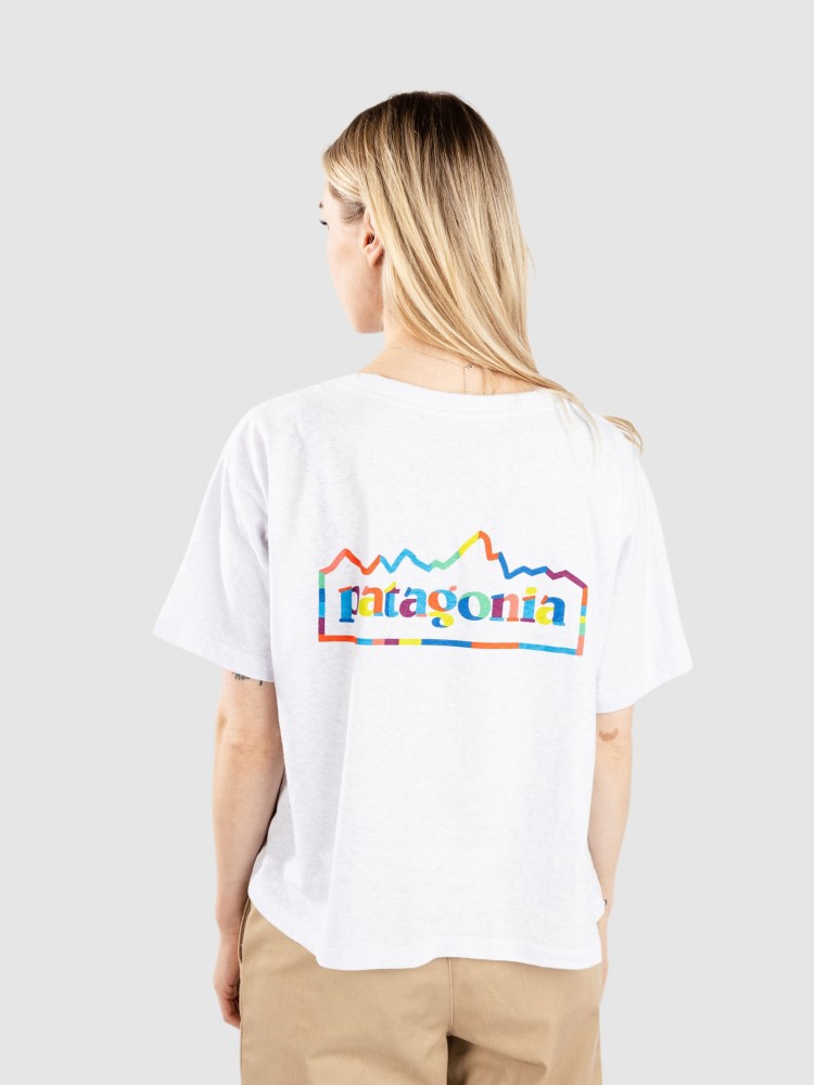 Футболка Patagonia Unity Fitz Easy Cut Responsibili T-Shirt, white