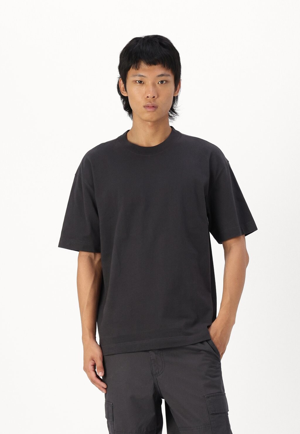 

Базовая футболка BOXY NEUTRALS 3 PACK Hollister Co., серый