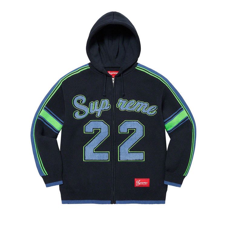 

Свитер Supreme Sport Zip Up Hooded Sweater, Navy