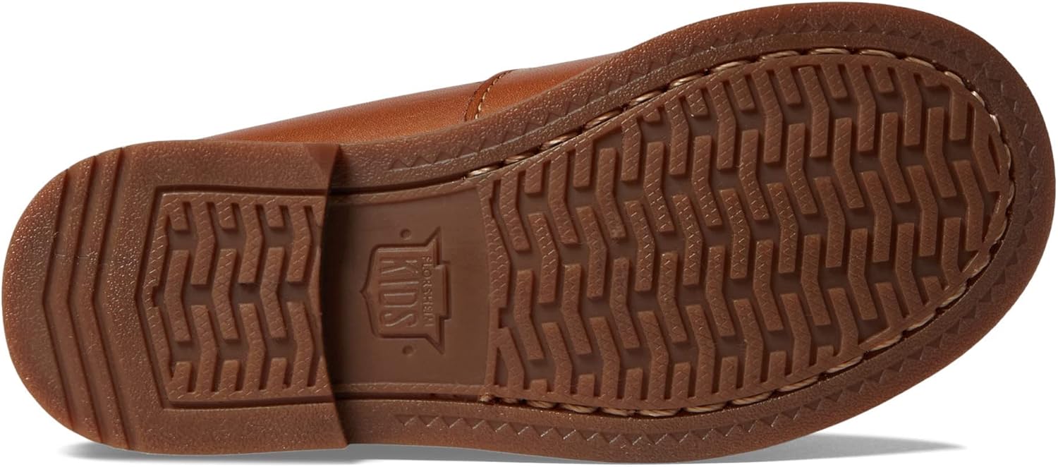 Детские лоферы Florsheim Boy's Croquet Penny - для малышей и старших детей, Cognac — фото 3