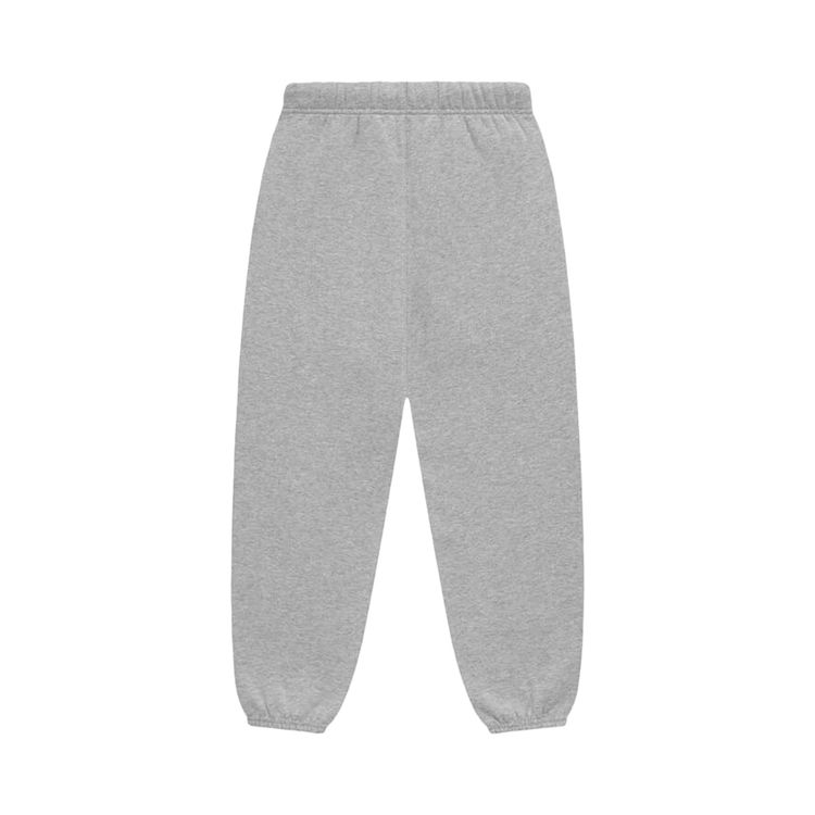 Детские флисовые спортивные штаны Fear of God Essentials, серый — фото 2