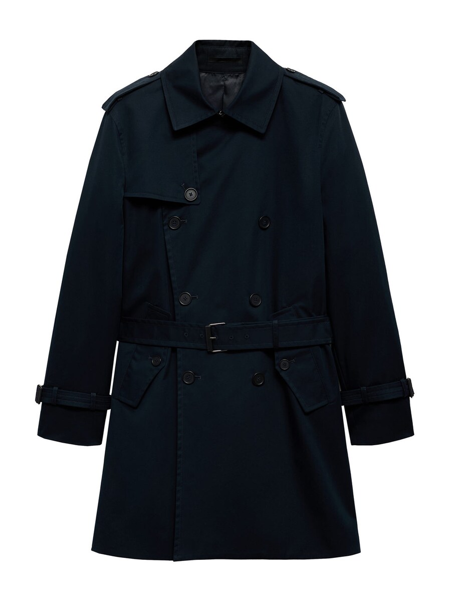 

Межсезонное пальто MANGO MAN Between-Seasons Coat, темно-синий