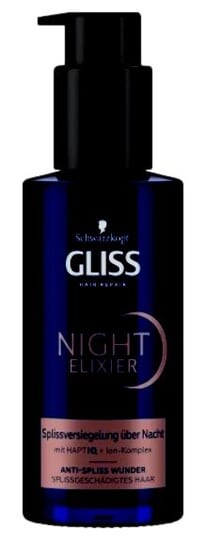 

Ночной эликсир для волос Schwarzkopf, Gliss Kur NIght Anti Spliss