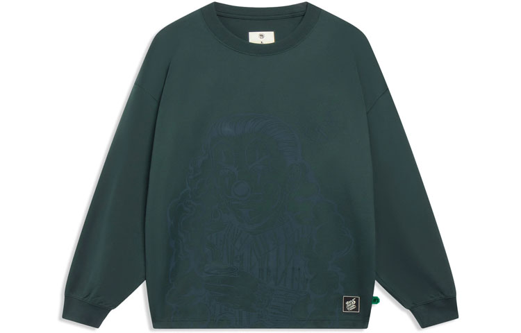 

Li-Ning LiNing Badfive Свитшот Unisex Зеленый Чеснок