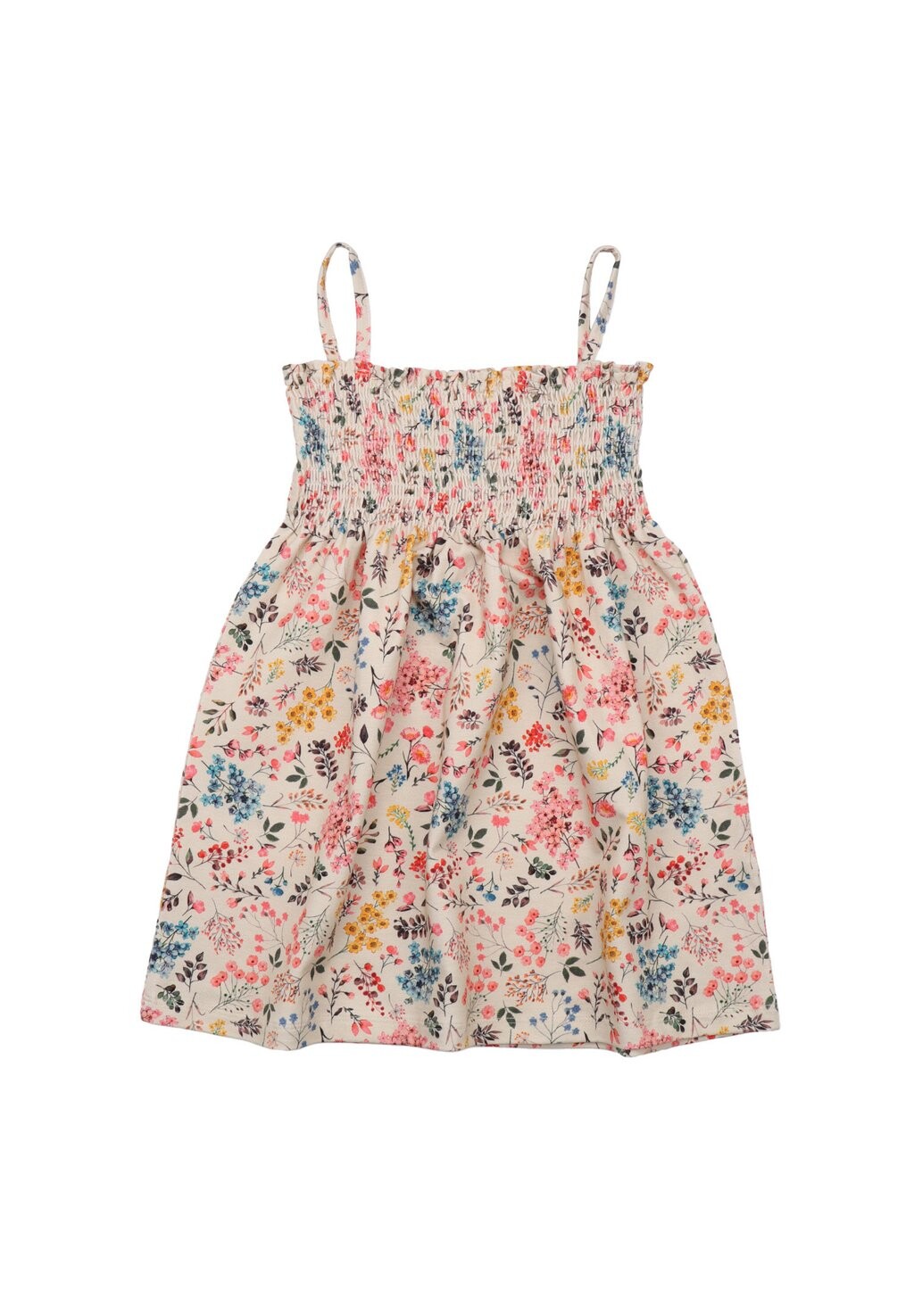 

Дневное платье MINI FLOWERS STRAP Walkiddy, бежевый