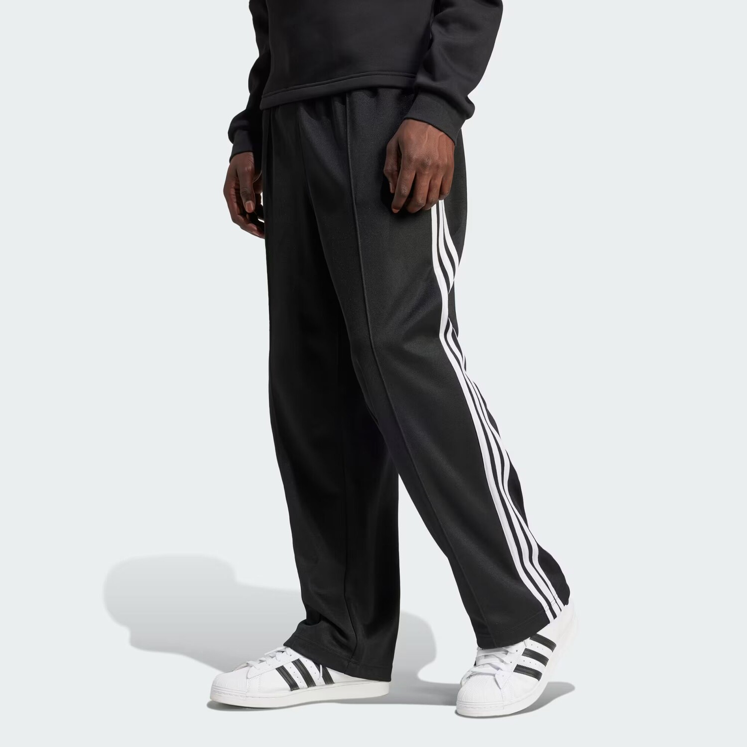 

Спортивные брюки Baggy Fit Adicolor Firebird Adidas, цвет Black