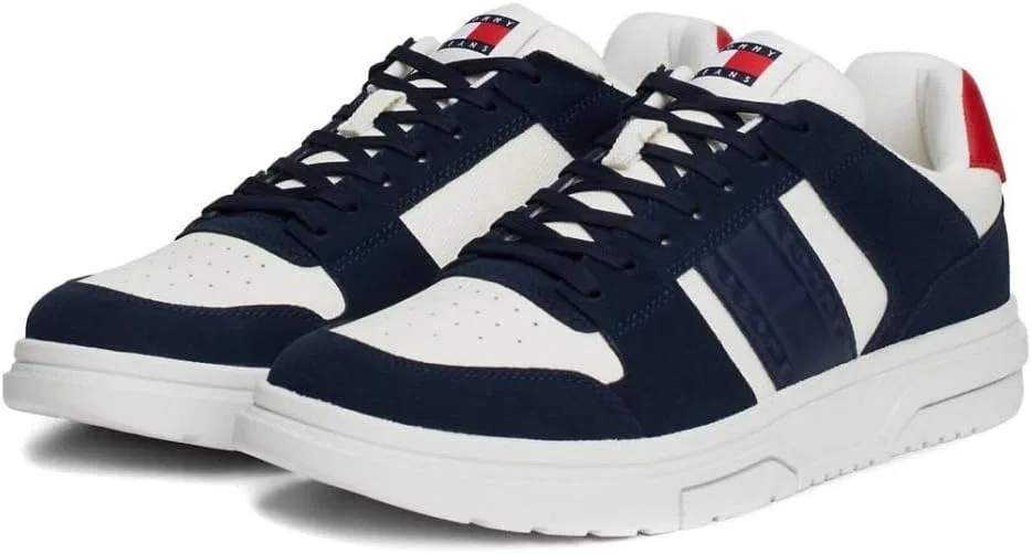 Мужские замшевые кроссовки Tommy Jeans Brooklyn Tommy Hilfiger, Blue — фото 3