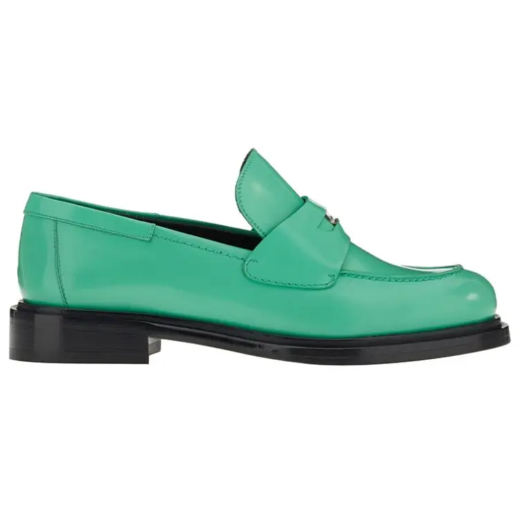 Женские повседневные туфли женские светло-зеленые Ferragamo — фото 2