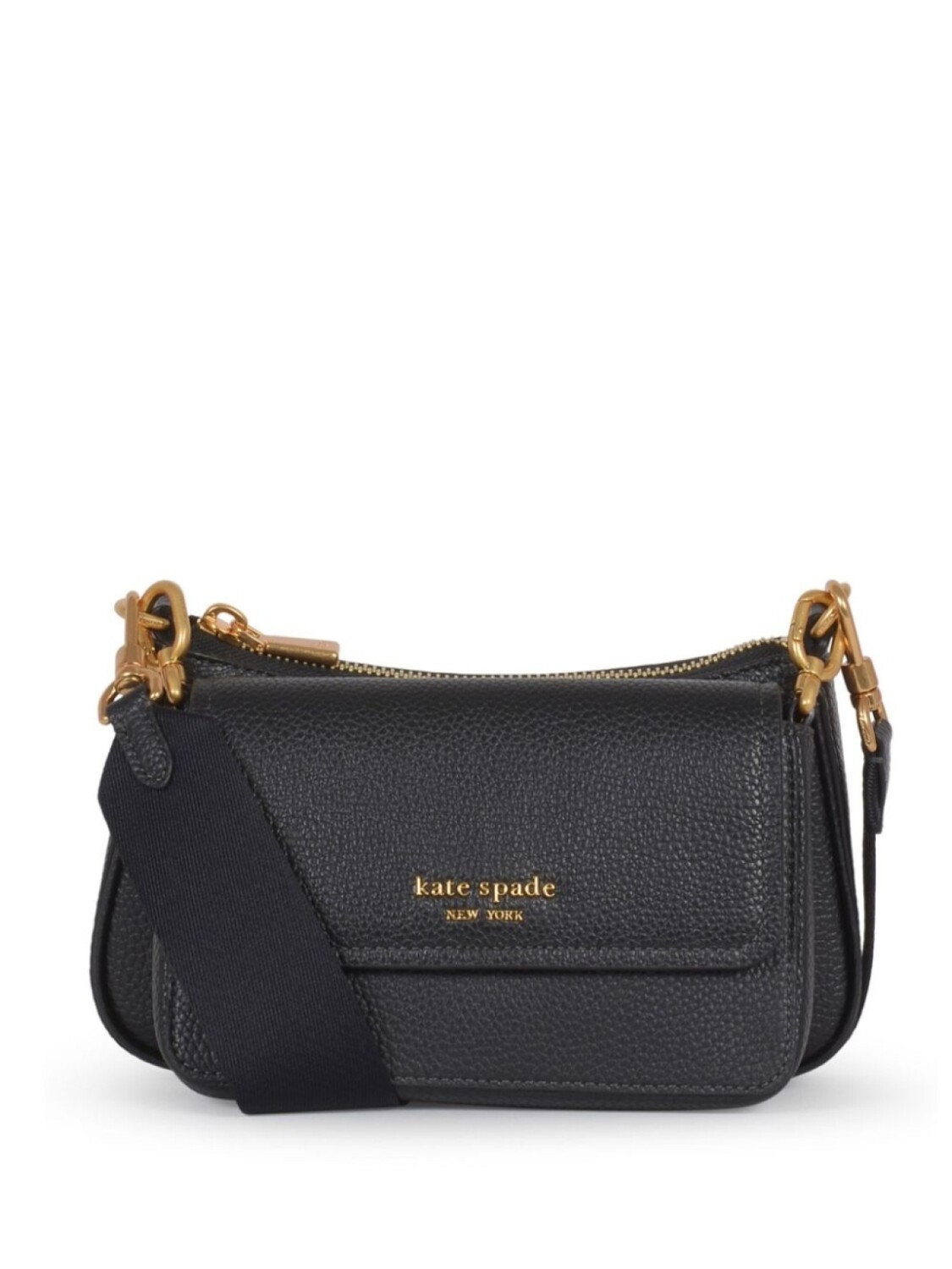 

Сумка через плечо Double Up Kate Spade, черный