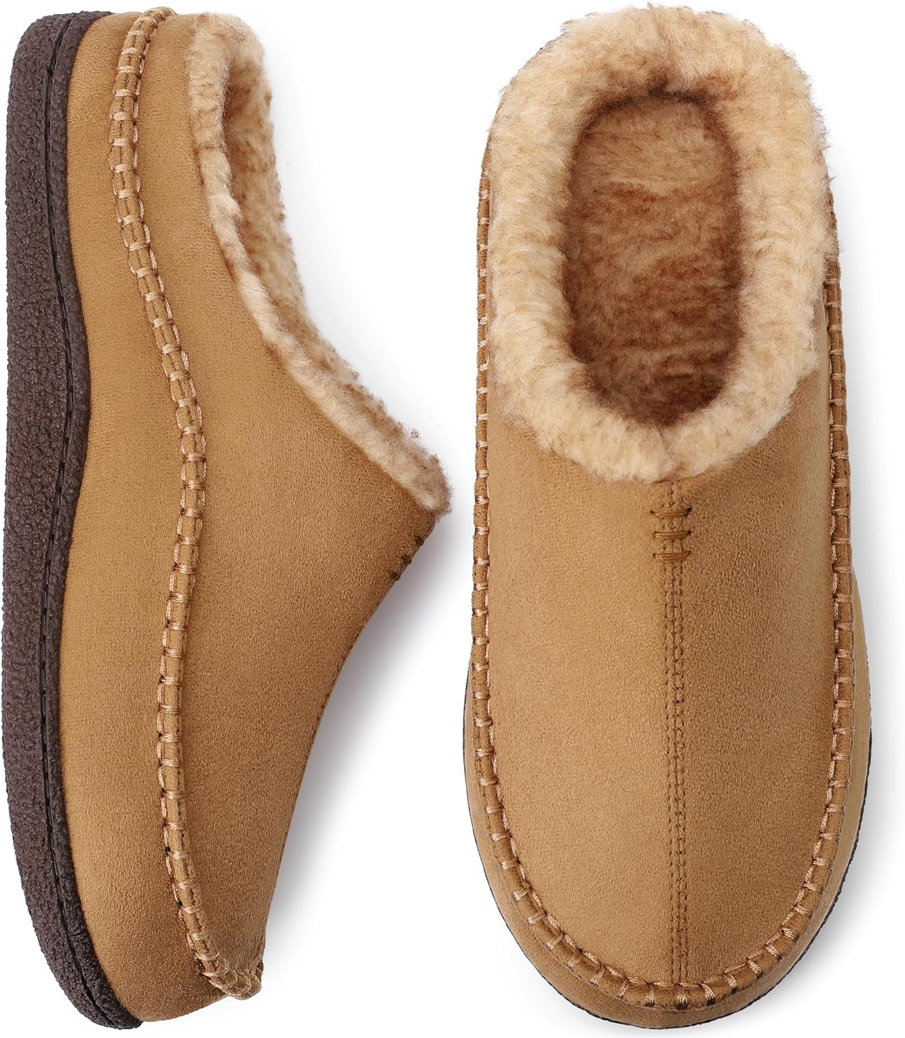 

Мужские тапочки shoeslocker, удобные домашние тапочки на мемори-пене, бежевый