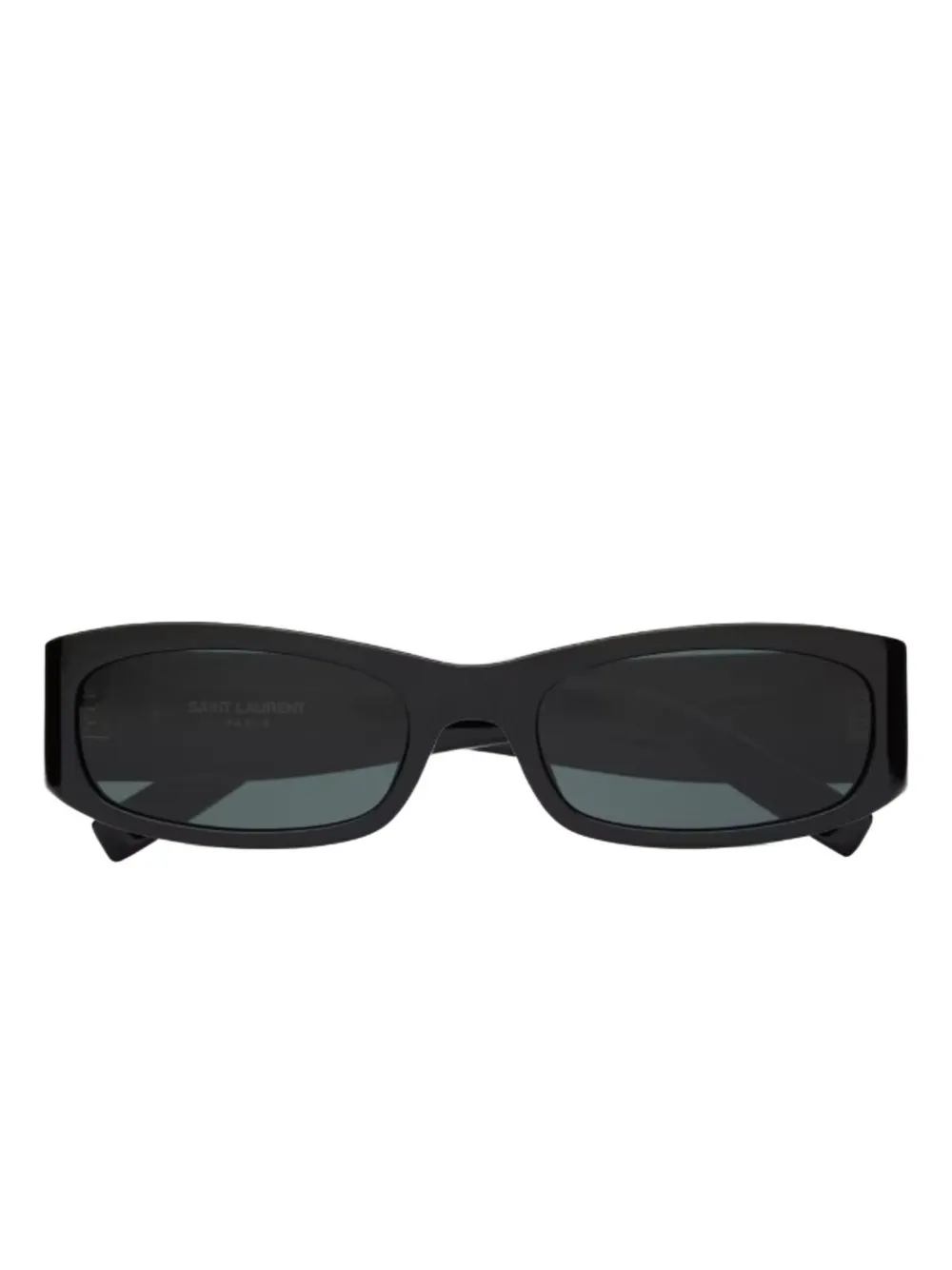 

Солнцезащитные очки SL M152 с логотипом в прямоугольной оправе Saint Laurent Eyewear, черный