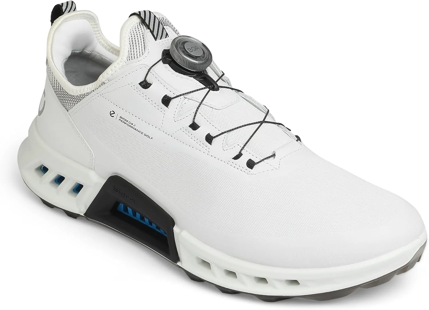Мужские кроссовки ECCO Biom C4 Boa Gore-Tex водонепроницаемые, белый/черный — фото 4