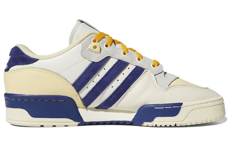 Кроссовки для скейтбординга Rivalry мужские с низким верхом бежевые/синие Adidas Originals — фото 2