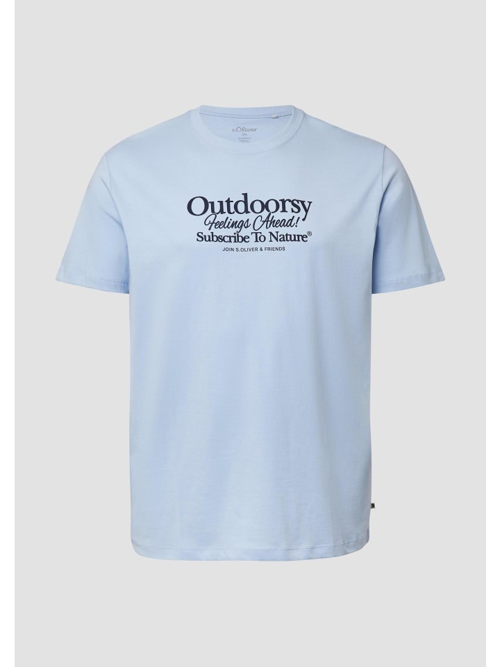 

Футболка 50D2_светло-голубая s.Oliver