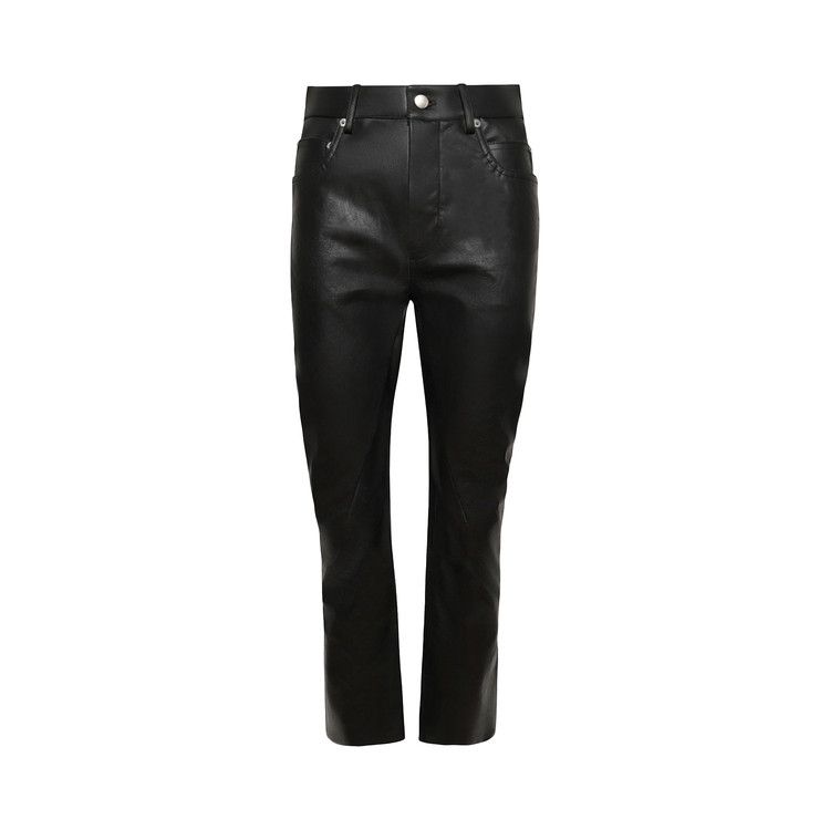 

Брюки Rick Owens Detroit Cut Leather Pants, Black