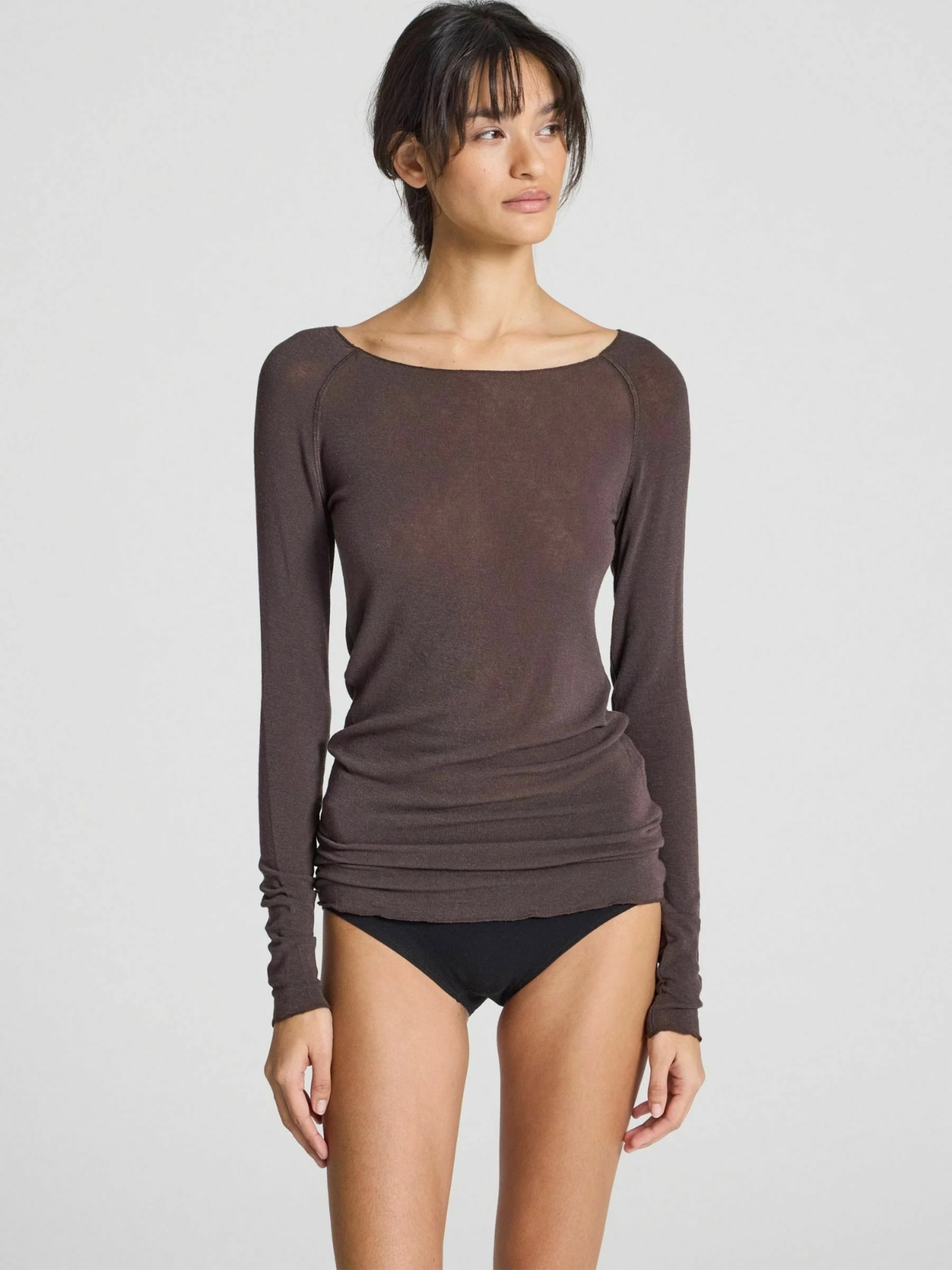 

Gai+Lisva Топ 'Amalie' в коричневом цвете