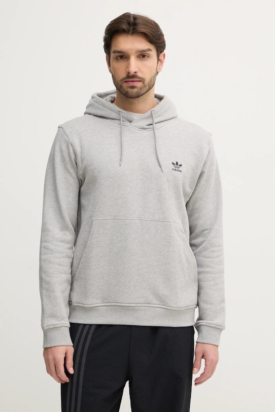 

Хлопковая толстовка Essential Adidas Originals, серый