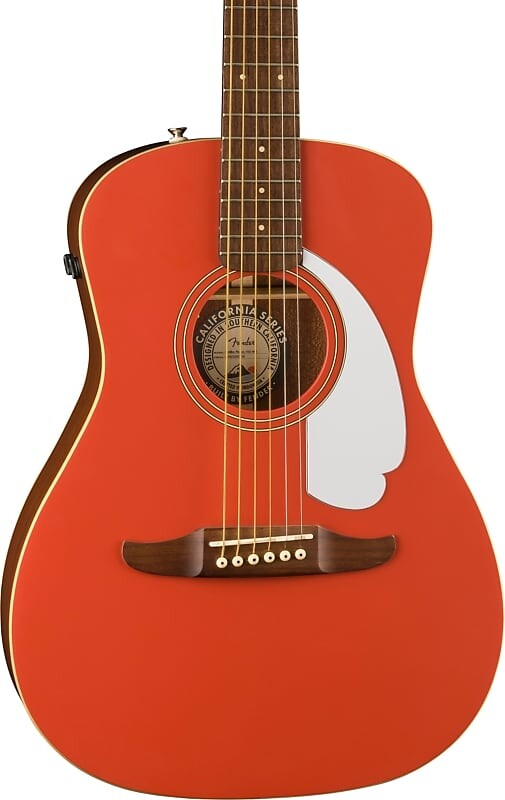 

Акустическая гитара Fender Malibu Player Parlor Acoustic-Electric Guitar, Fiesta Red